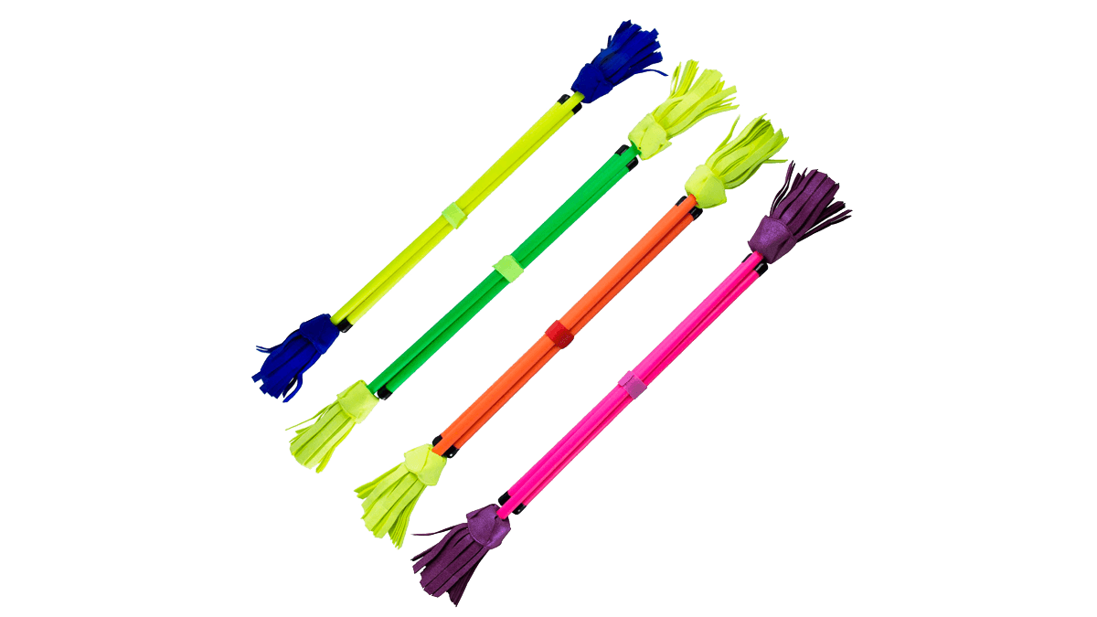 Juggle Dream Neo Fluoro Flower Stick and Hand Sticks – RS Parks
