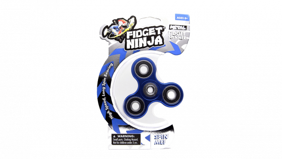 Yoyo Factory ninja fidget spinner blue
