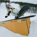 reiliseppo straight rail press snowboarding